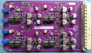 GSM290 Quad Balanced Output card This is a drop-in replacement for the EV11290 Quad Balanced Output card as used in Neve VR consoles.